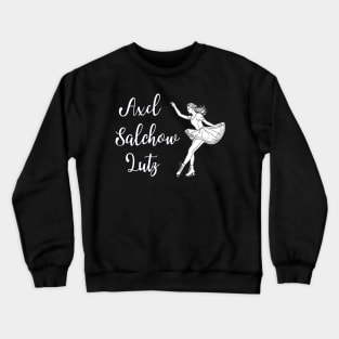 Figure skating jumps Crewneck Sweatshirt